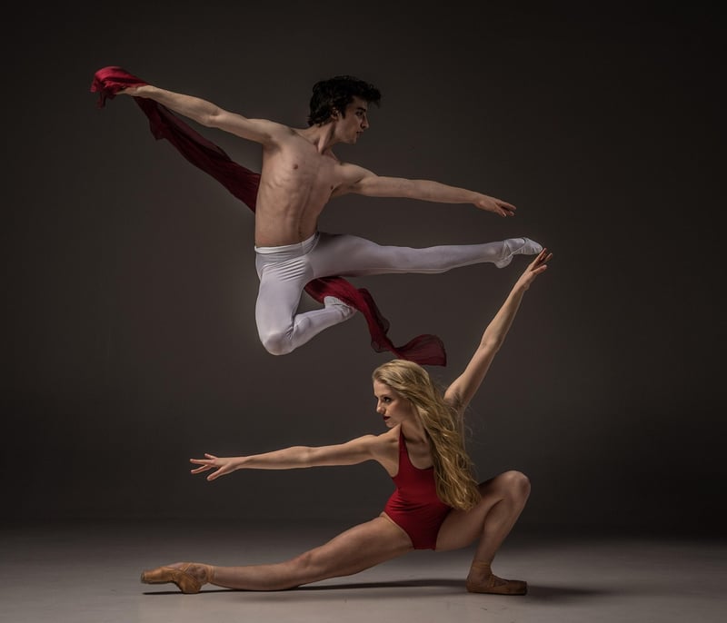 Salsa Dancing Couple